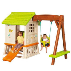 Smoby - Swing Set Playhouse