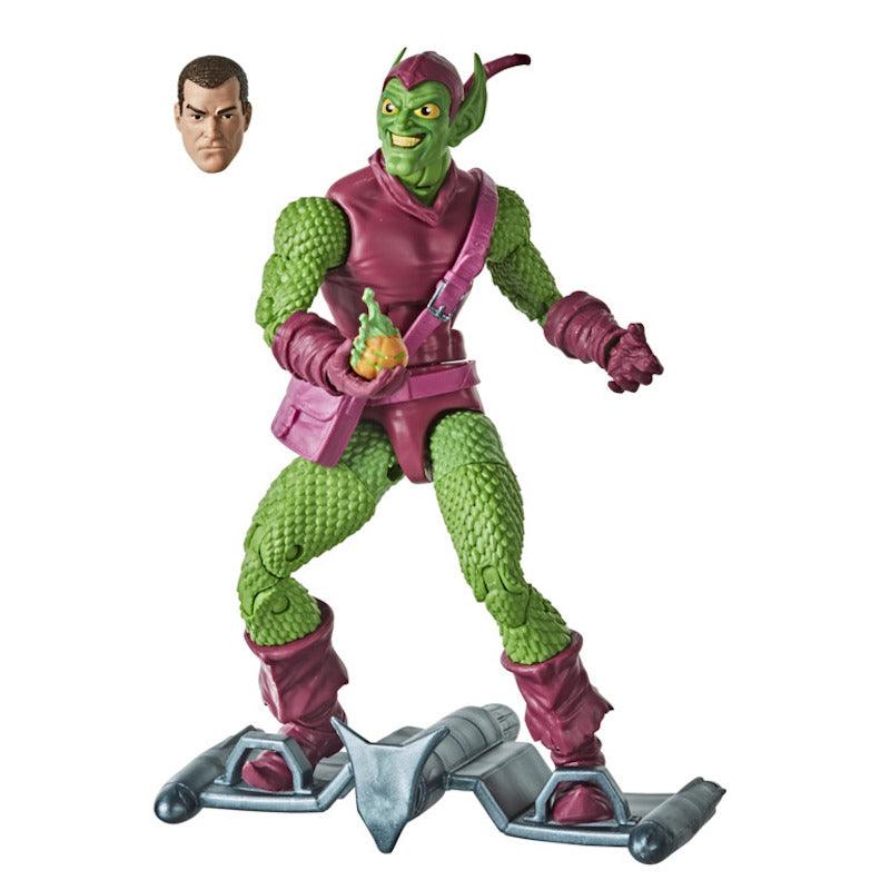 Hasbro Marvel Legends Series Spider-Man 6-inch Collectible Green Goblin Action Figure Toy Retro Collection