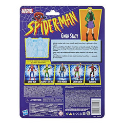 Hasbro Marvel Legends Series Spider-Man 6-inch Collectible Gwen Stacy Action Figure Toy Retro Collection