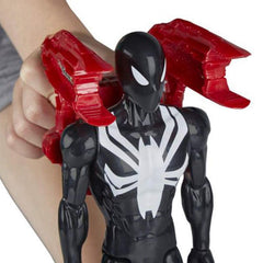 Spider-Man Titan Hero Series Web Warriors Black Suit Spider-Man