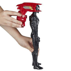 Spider-Man Titan Hero Series Web Warriors Black Suit Spider-Man