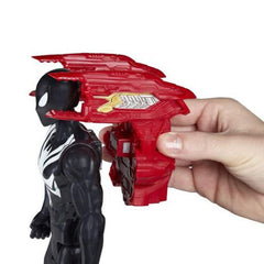 Spider-Man Titan Hero Series Web Warriors Black Suit Spider-Man