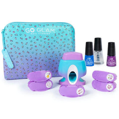 Spin Master GoGlam Nail Printer Go Glam Nail Stamper, Nail Studio with 5 Patterns to Decorate 125 Nails for Girls