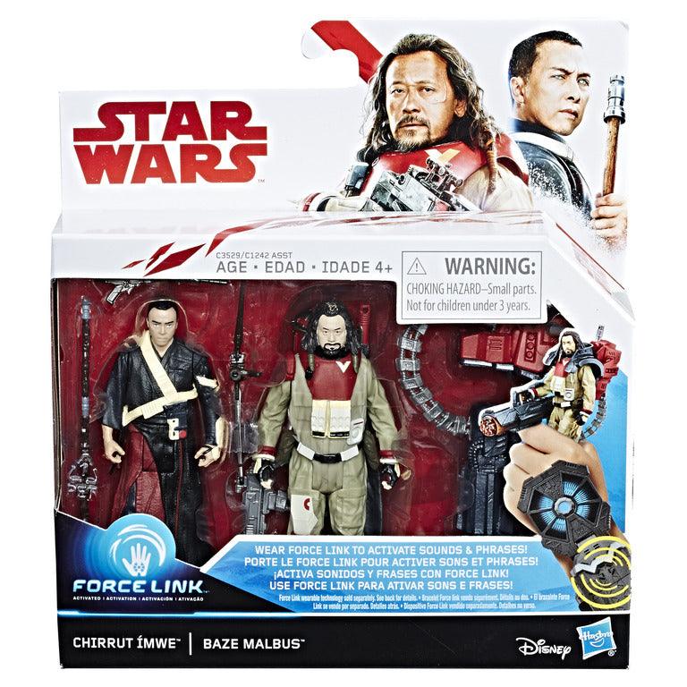 Star Wars Force Link Chirrut Imwe & Baze Malbus 2-Pack