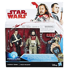 Star Wars Force Link Chirrut Imwe & Baze Malbus 2-Pack