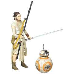 Star Wars The Black Series 6-inch Rey (Jakku) and BB-8