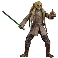 Star Wars The Black Series Kit Fisto Toy 6-inch Scale The Clone Wars Collectible Action Figure, Kids Ages 4&Up
