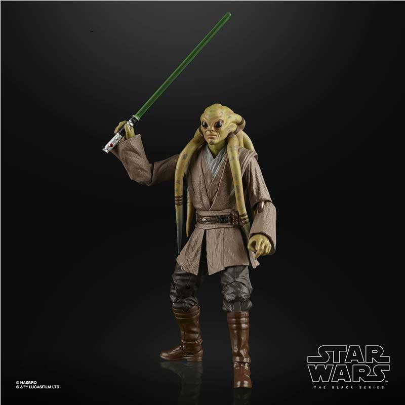 Star Wars The Black Series Kit Fisto Toy 6-inch Scale The Clone Wars Collectible Action Figure, Kids Ages 4&Up