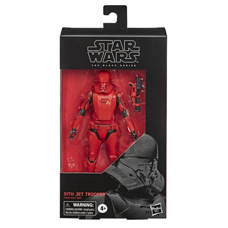 Star Wars The Black Series The Rise of Skywalker Sith Jet Trooper Toy 6-inch Scale Collectible Action Figure, Kids Ages 4 and Up