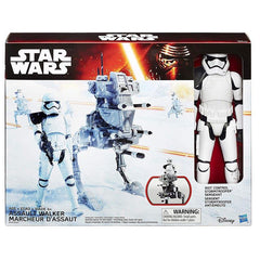 Star Wars The Force Awakens 12-inch Assault Walker and Storm Trooper, Multi Color