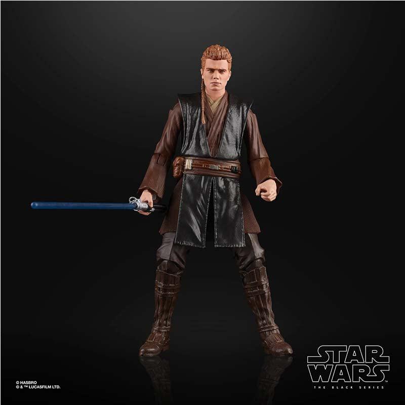 Star Wars The Black Series Anakin Skywalker (Padawan) Toy 6inch Scale Attack of the Clones Figure, Ages 4&Up
