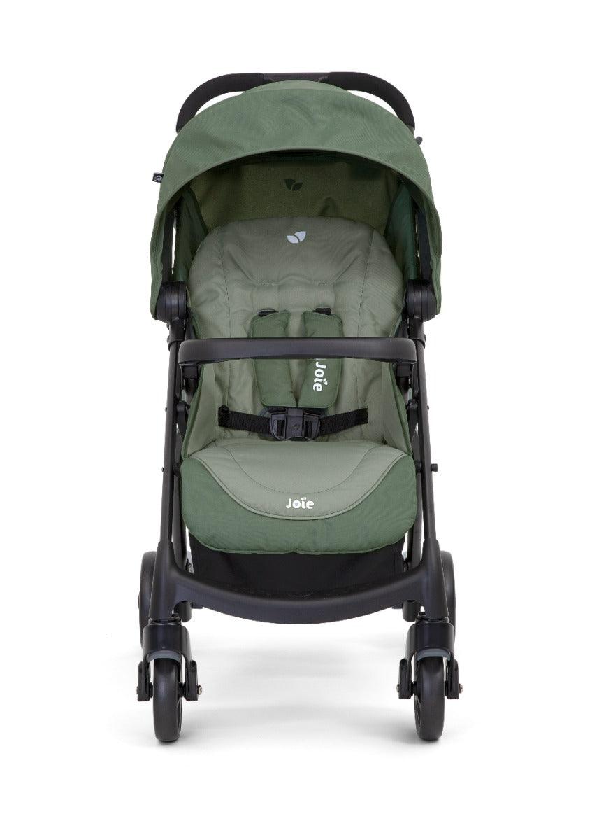 Joie Muze LX Laurel - One Hand fold Stroller with Flat Reclining seat for Ages 0-3 Years