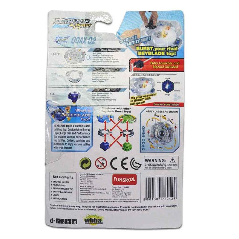 Takaratomy Beyblade Burst Odax O2
