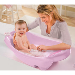 Summer Infant Splish N Splash Tub Bath Tub Pink - Bath Tub For Ages 0-24 Months