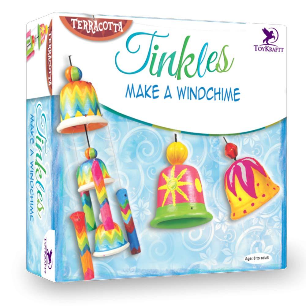ToyKraft Terracotta Tinkles Make A Windchime Kit