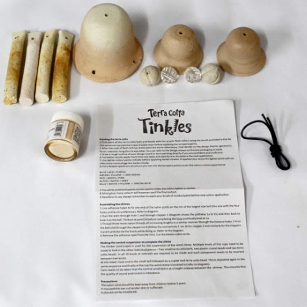 ToyKraft Terracotta Tinkles Make A Windchime Kit