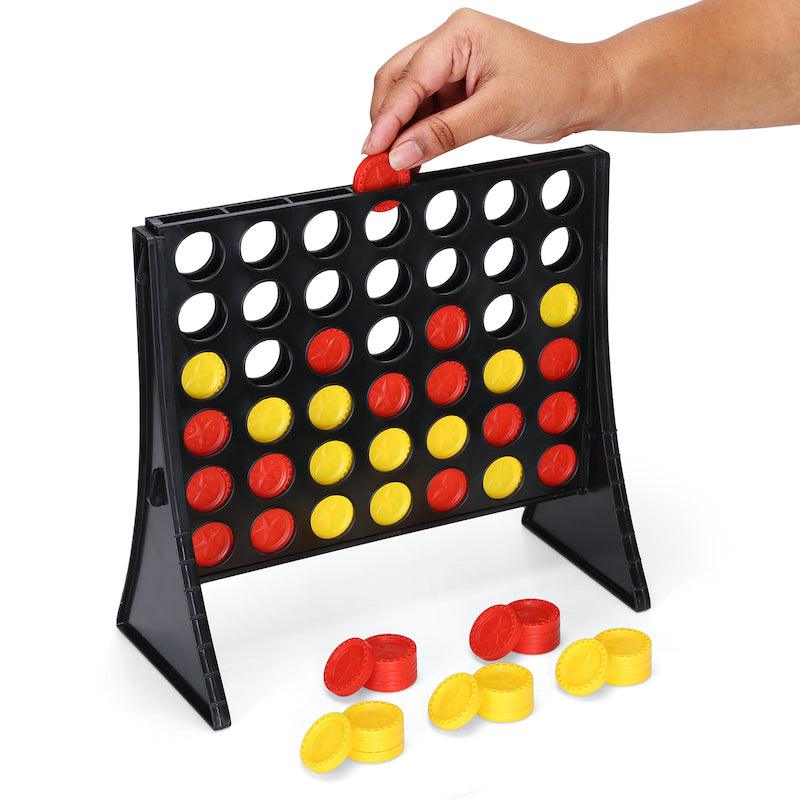 The Classic Game of Connect 4, Connect 4 Grid,Get 4 in a Row Strategy Game for 2 Players Ages 6 & Up