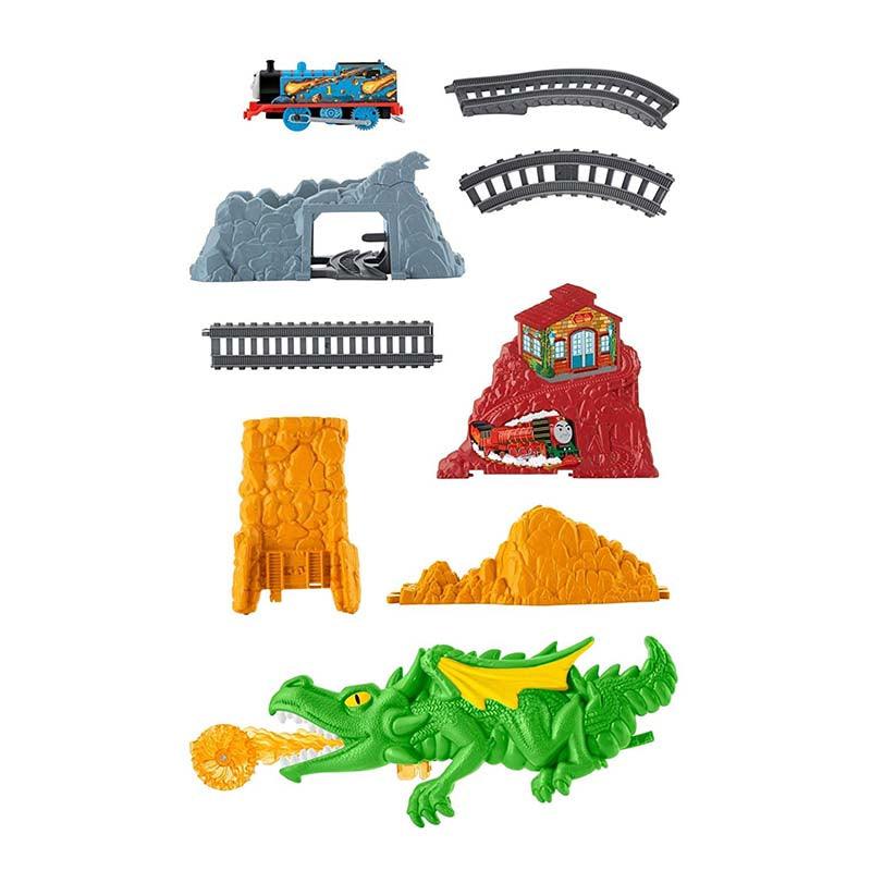 Thomas & Friends Track Master Motorized Train Engine - Dragon Escape Play Set