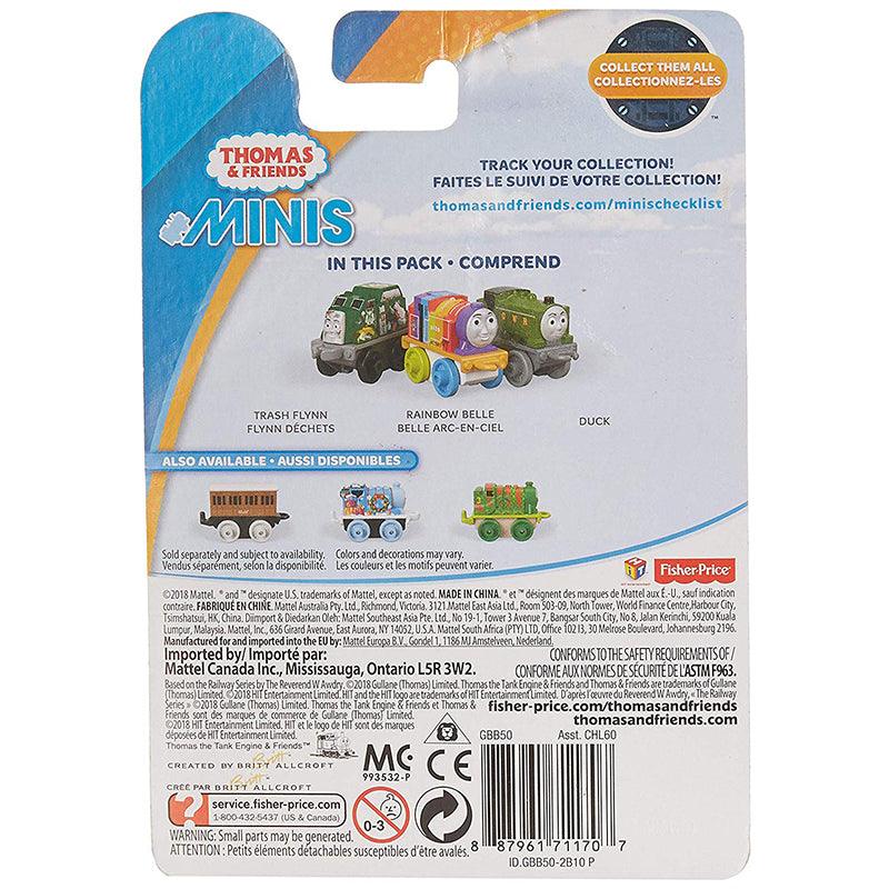 Thomas and Friends Minis Train Engines -GBB50 (Pack of 3 Minis Engines)