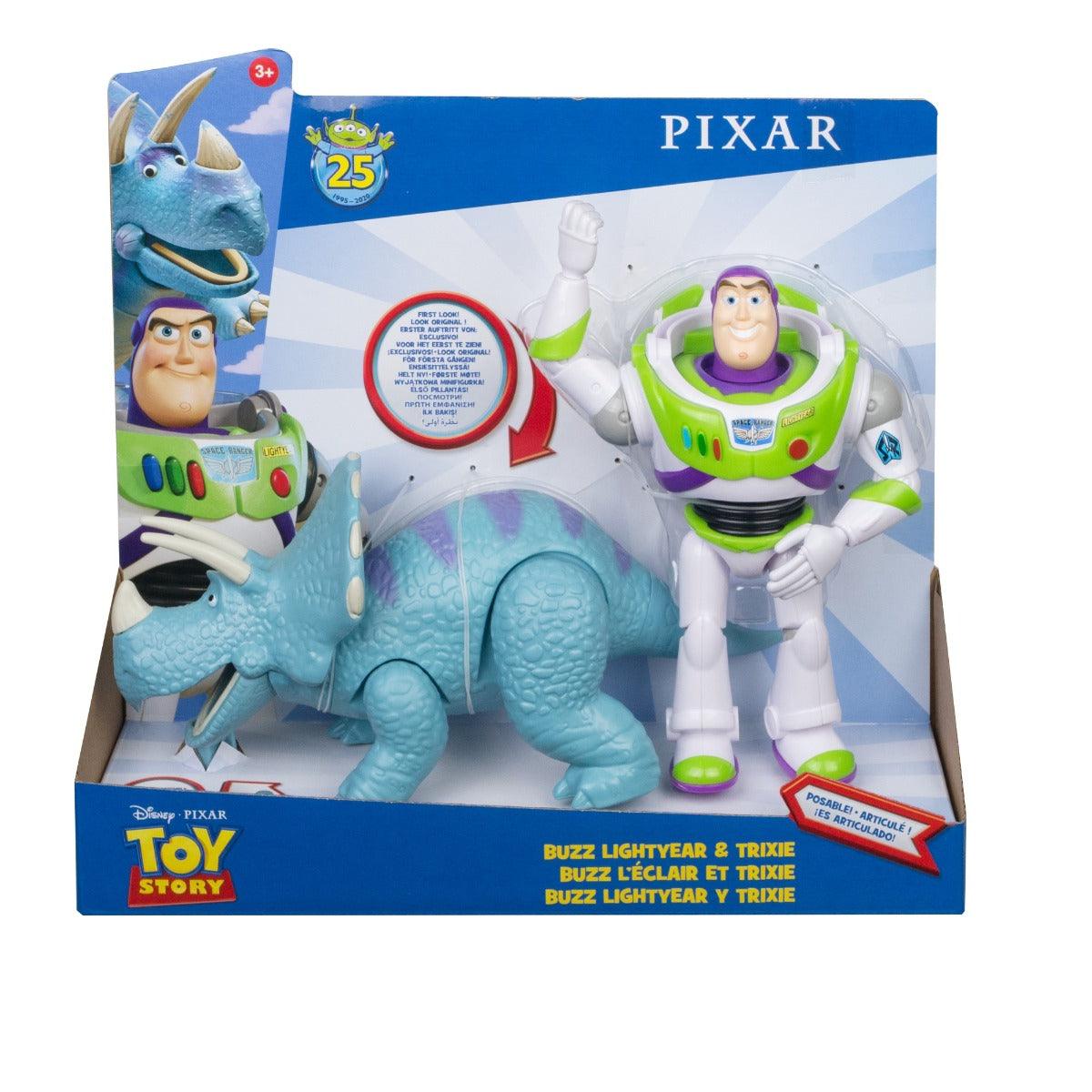 Toy Story Adventure Character Figures - Buzz & Trixie (Pack Of 2)