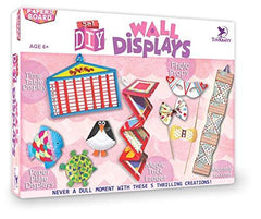 ToyKraft 5-IN1 Wall Displays - DIY Kit for Kids Ages 6-12 years