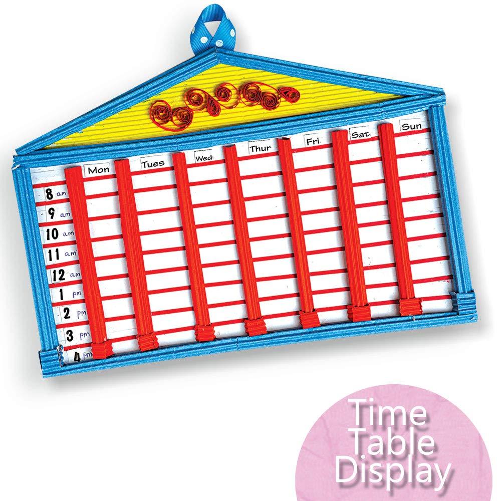 ToyKraft 5-IN1 Wall Displays - DIY Kit for Kids Ages 6-12 years