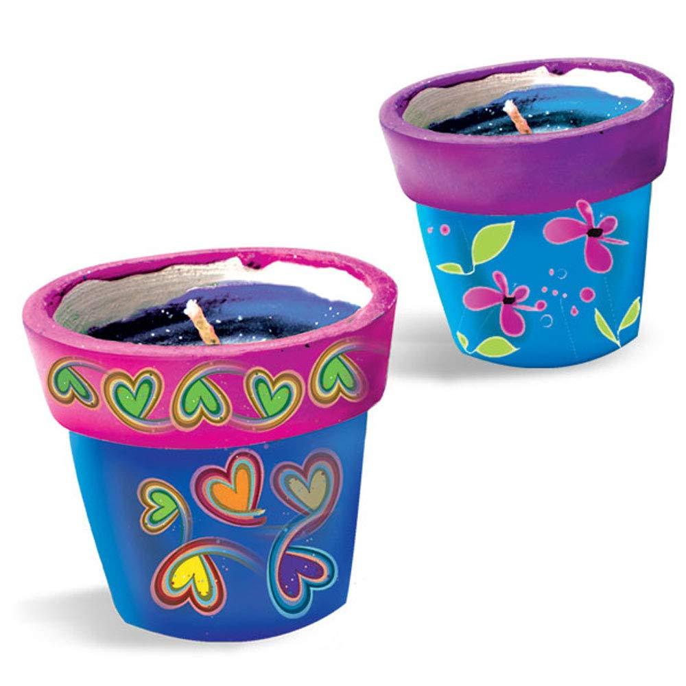 Toykraft Candles Pretty Pots - DIY Painting Kit for Kids Ages 8-15 years