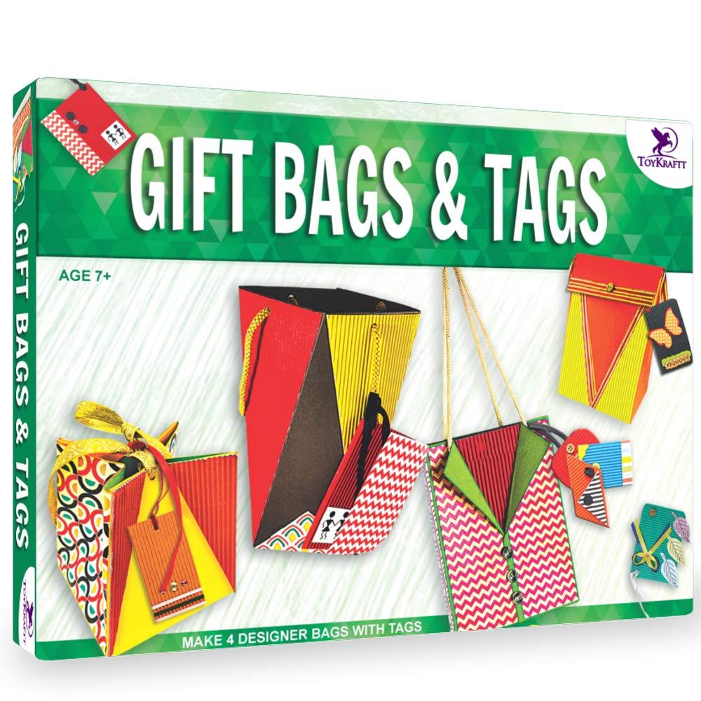 Toykraft Gift Bags & Tags - Gift Bag DIY Kits for kids Ages 7 to 15 years