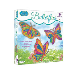 Toykraft Pictured in Sand & Sequin - Butterflies
