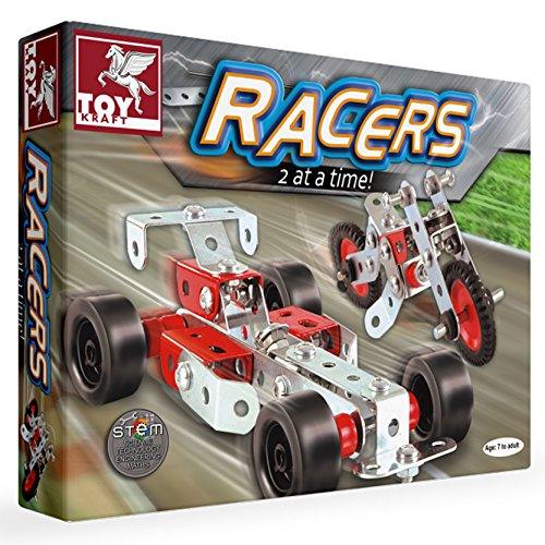 Toykraft Racers - Mechanical STEM Toy Game for kids Ages 7-12 years