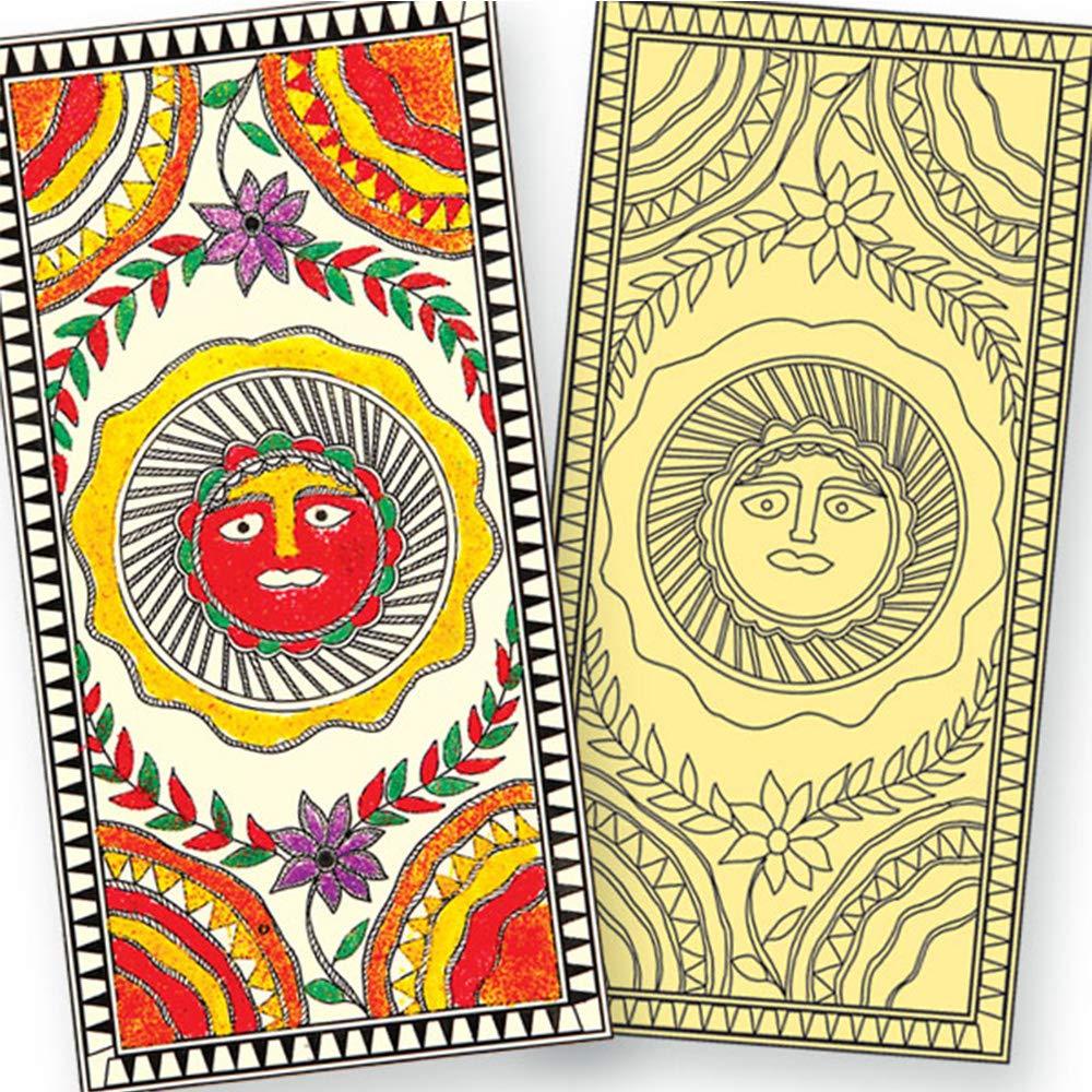 Toykraft Sand Art Sandsational Madhubani - Traditional Art Kits for kids Ages 7-12 years