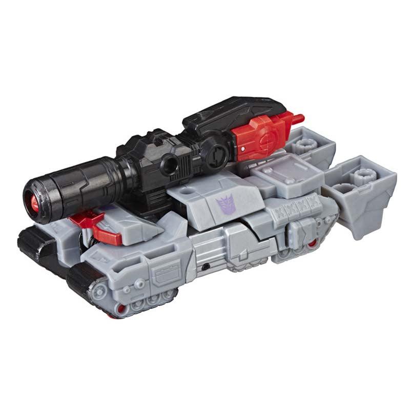 Transformers Toys Cyberverse Action Attackers: 1-Step Changer Megatron Action Figure - Repeatable Fusion Mega Shot Action Attack Move