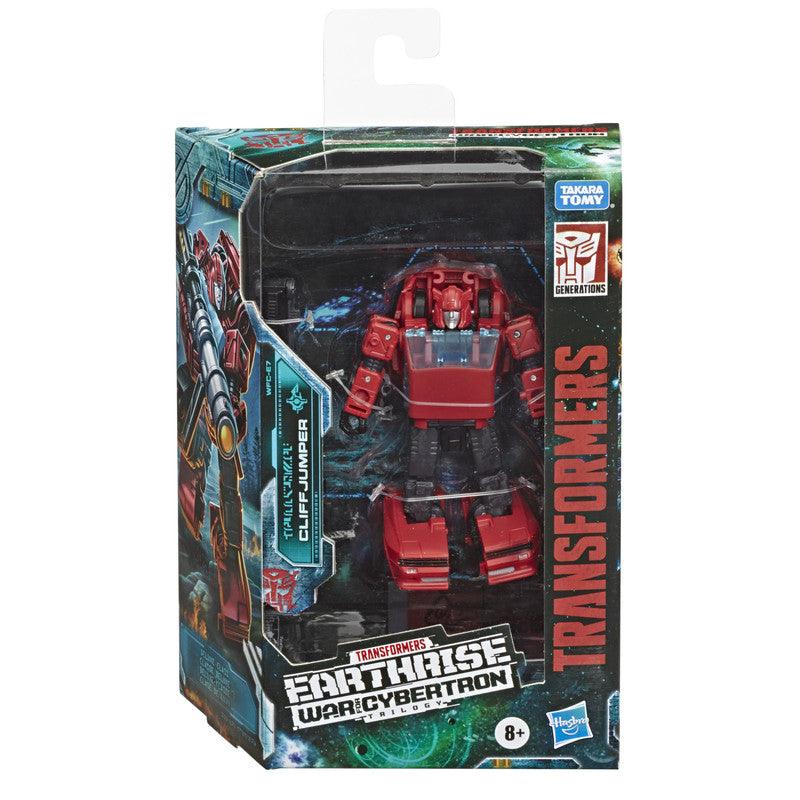 Transformers Toys Generations War for Cybertron:Earthrise Deluxe WFC-E7 Cliffjumper Action Figure, Ages 8 and Up