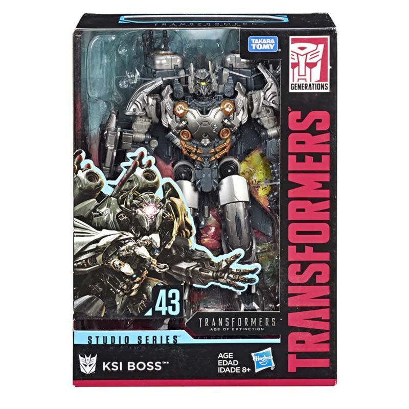 Transformers Toys Studio Series 43 Voyager Class Transformers: Age of Extinction movie KSI Boss Action Figure - Ages 8 and Up, 6.5-inch