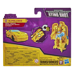 Transformers Bumblebee Cyberverse Adventures Action Attackers: 1-Step Bumblebee Figure, Sting Shot Action Attack, 4.25-inch
