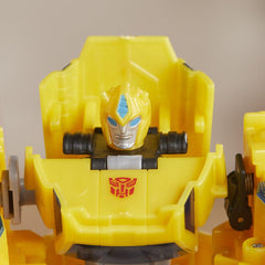 Transformers Bumblebee Cyberverse Adventures Action Attackers Warrior Class Bumblebee Action Figure, 5.4-Inch