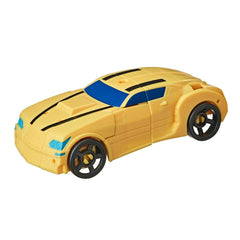 Transformers Bumblebee Cyberverse Adventures Battle Call Trooper Class Bumblebee, Voice Activated Energon Power Lights, Ages 6 and Up, 5.5-inch