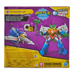 Transformers Bumblebee Cyberverse Adventures Trooper Class Starscream, Voice Activated Energon Power Lights