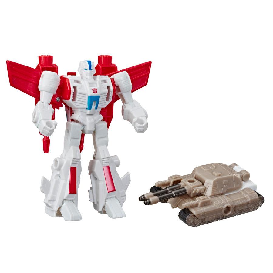 Transformers Cyberverse Spark Armor Jetfire Action Figure - Combines with Tank Cannon Spark Armour Vehicle to Power Up