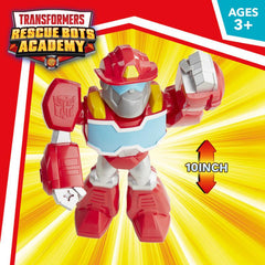 Transformers Playskool Heroes Mega Mighties Transformers Rescue Bots Academy Optimus Prime Figure 10-inch Figure