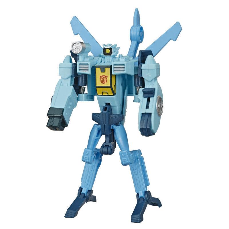 Transformers Toys Cyberverse Action Attackers: 1-Step Changer Autobot Whirl Action Figure, Kids Ages 6 and Up