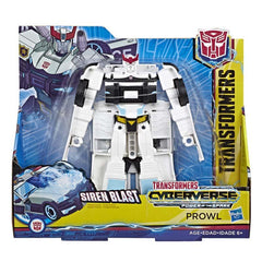 Transformers Toys Cyberverse Action Attackers Ultra Class Prowl Action Figure-Repeatable Siren BlastAction Attack