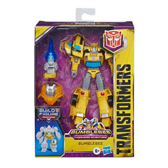 Transformers Toys Cyberverse Deluxe Class Bumblebee, Sting Shot Attack Move, For Kids Ages 6 and Up