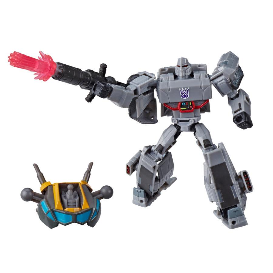 Transformers Toys Cyberverse Deluxe Class Megatron, Fusion Mega Shot Attack Move, For Kids Ages 6 & Up