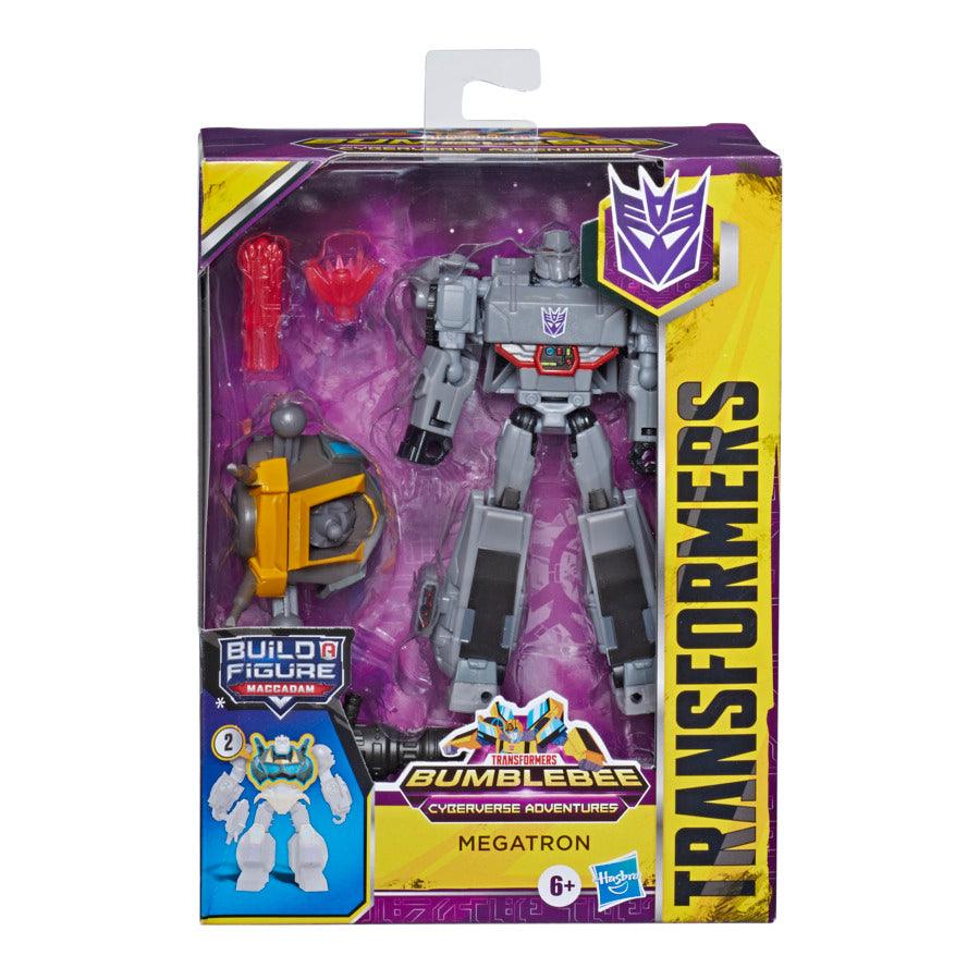 Transformers Toys Cyberverse Deluxe Class Megatron, Fusion Mega Shot Attack Move, For Kids Ages 6 & Up