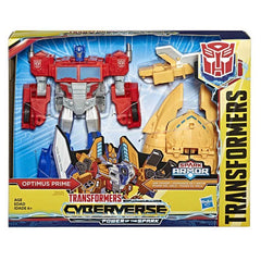 Transformers Toys Cyberverse Spark Armor Ark Power Optimus Prime Action Figure - Combines with Ark Power Vehicle to Power Up