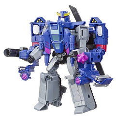 Transformers Toys Cyberverse Spark Armor Megatron Action Figure - Combines with Chopper Cut Spark Armor vehicle to Power Up