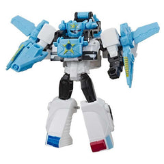 Transformers Toys Cyberverse Spark Armor Prowl Action Figure - Combines with Cosmic Patrol Spark Armor vehicle to Power Up