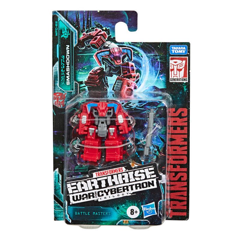 Transformers Toys Generations War for Cybertron: Earthrise Battle Masters WFC-E2 Smashdown, Kids Ages 8 and Up,