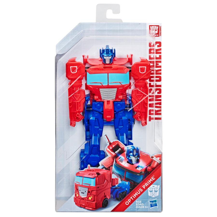 Transformers Toys Titan Changers Optimus Prime Action Figure - For Kids Ages 6 and Up, 11-inch